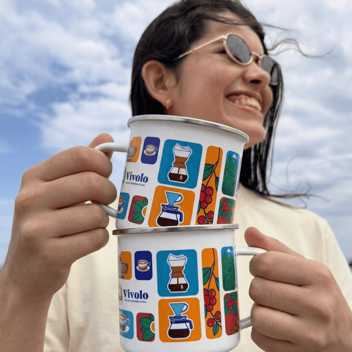 Coffee is Everything Enamel Mug