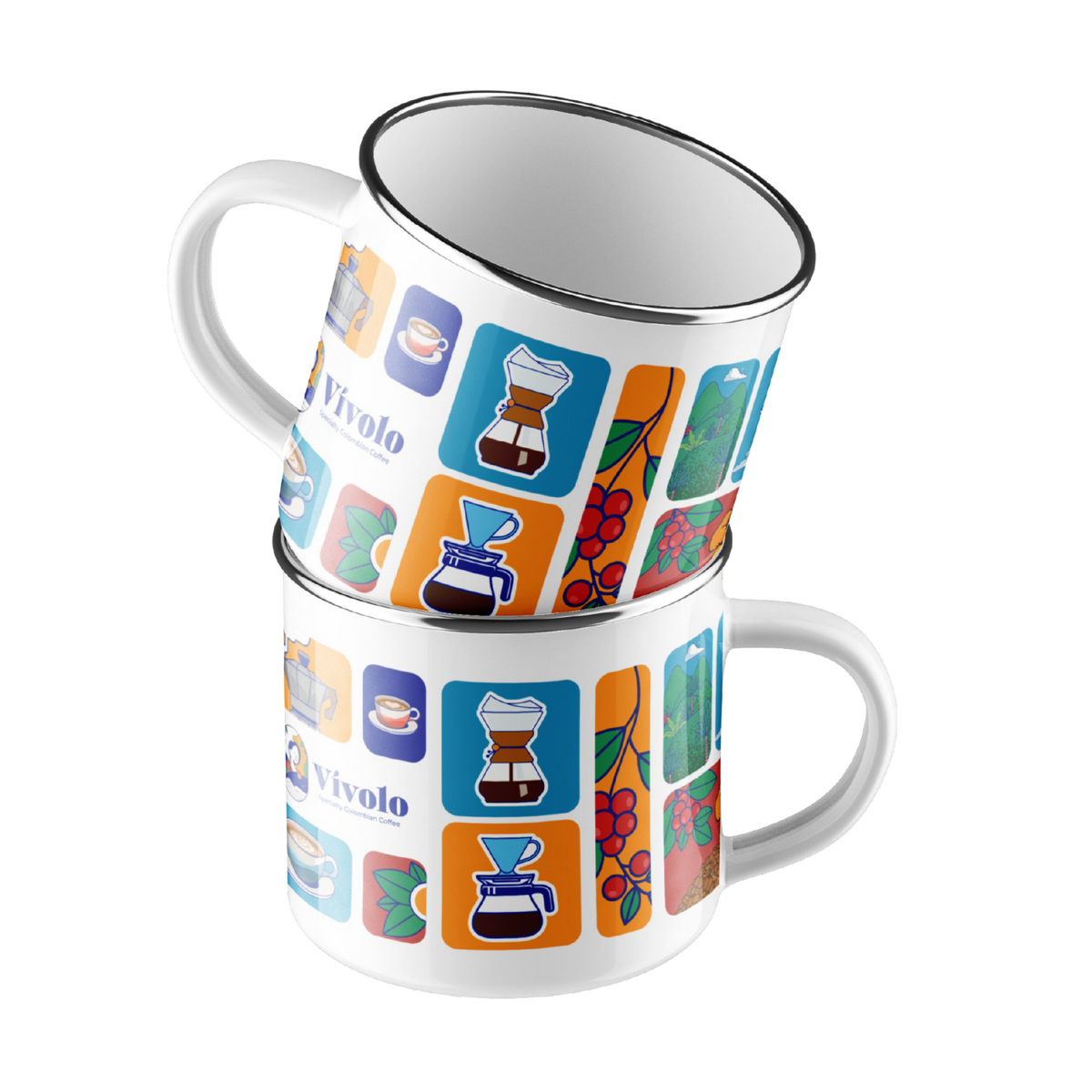 Coffee is Everything Enamel Mug