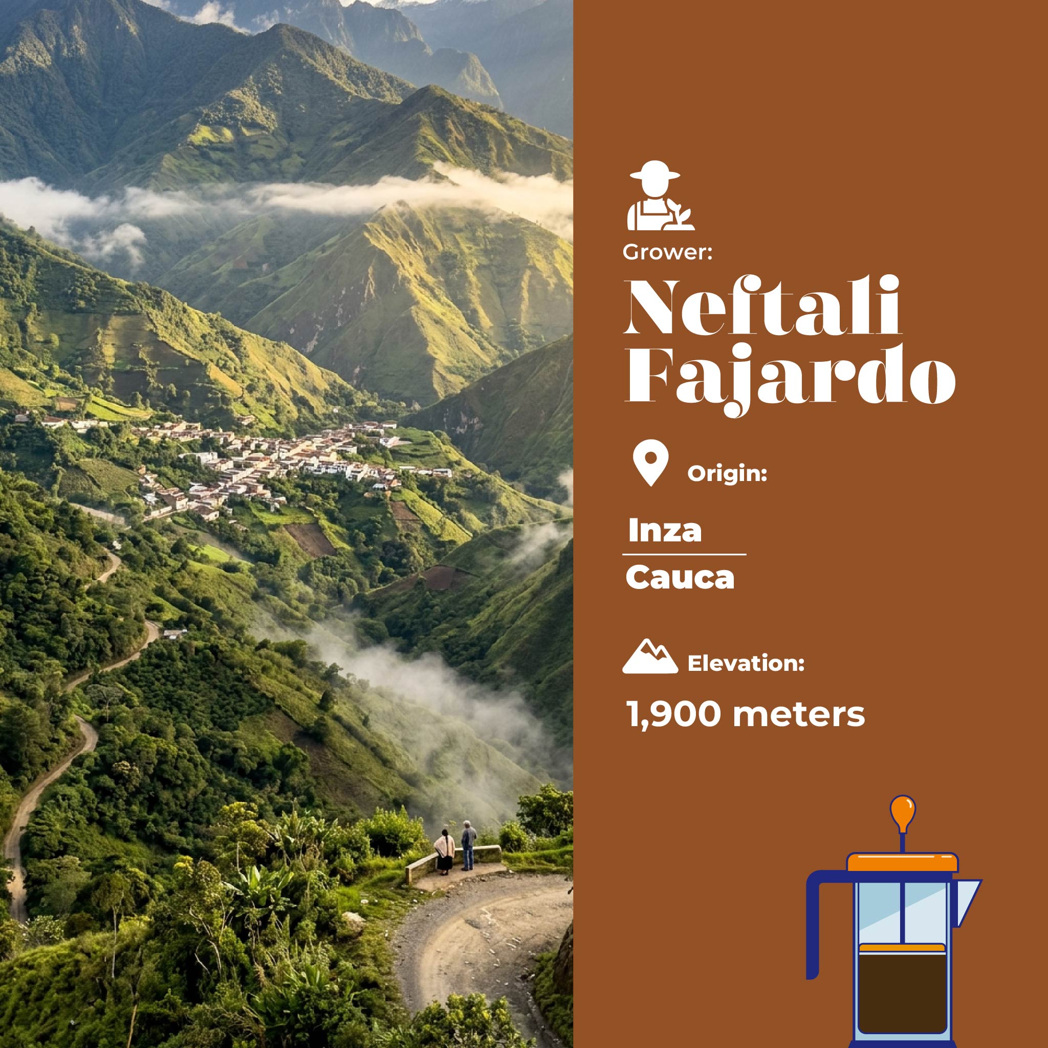 Reserva Select Pink Bourbon, Lavado por Neftalí Fajardo