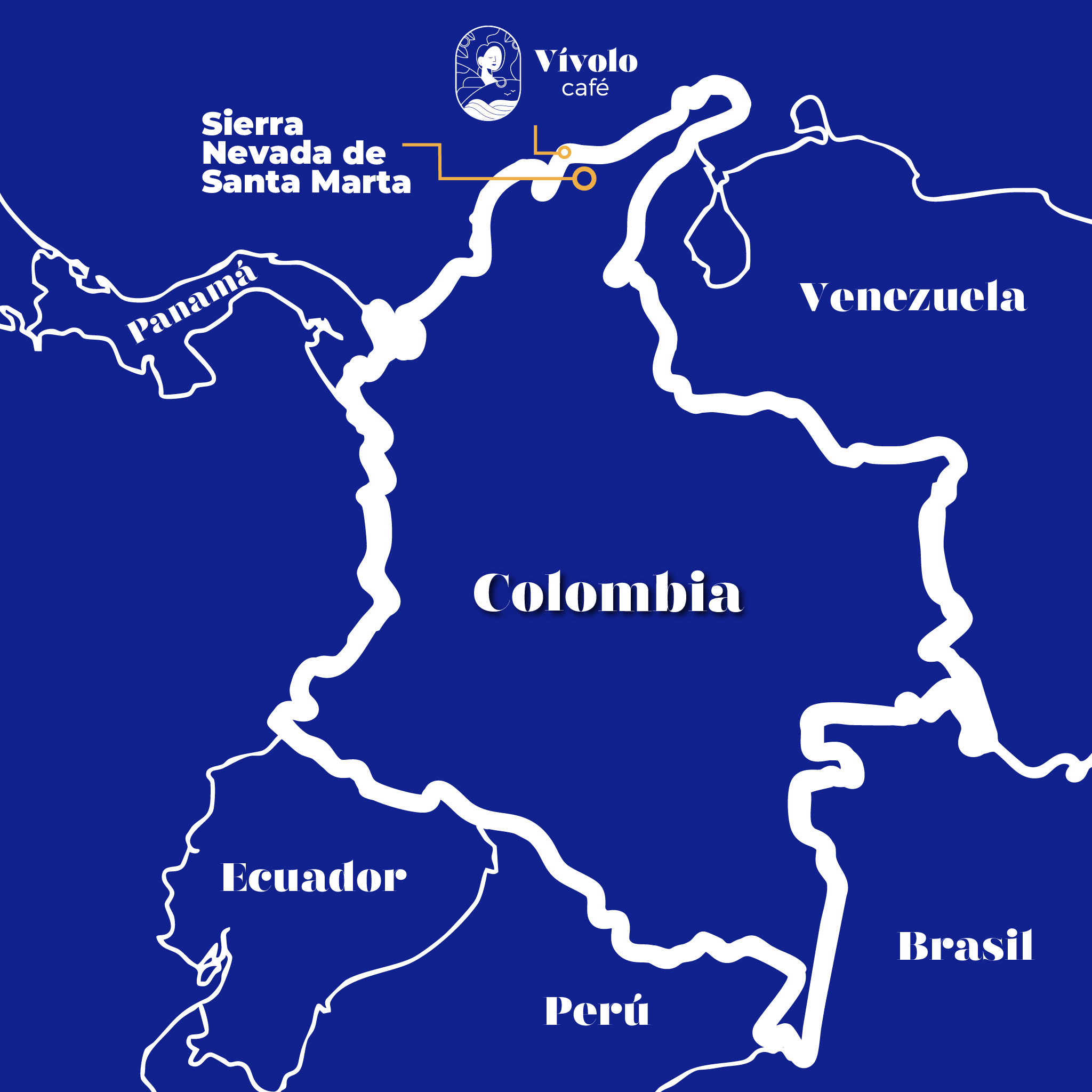 Sierra Nevada Castillo, Café Colombiano de Especialidad Lavado