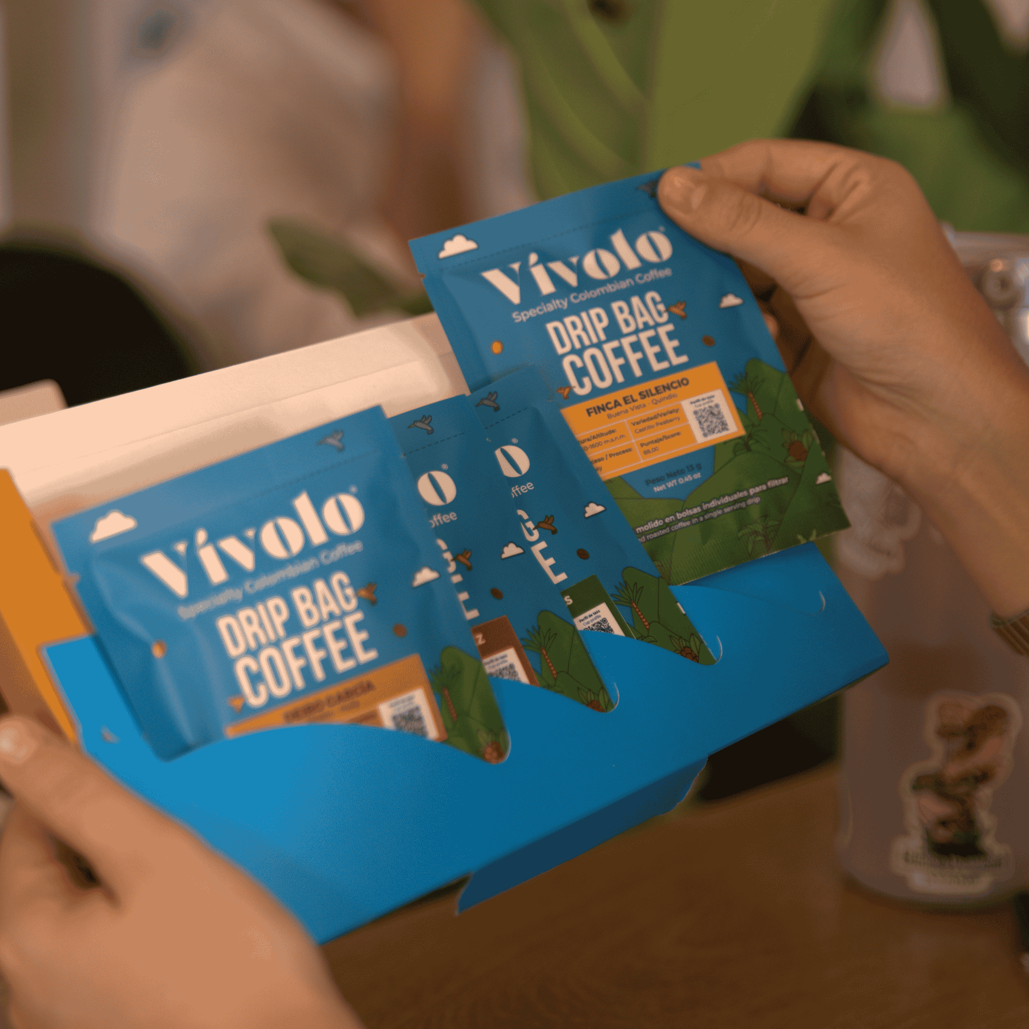 Bolsas de café de filtro especializadas