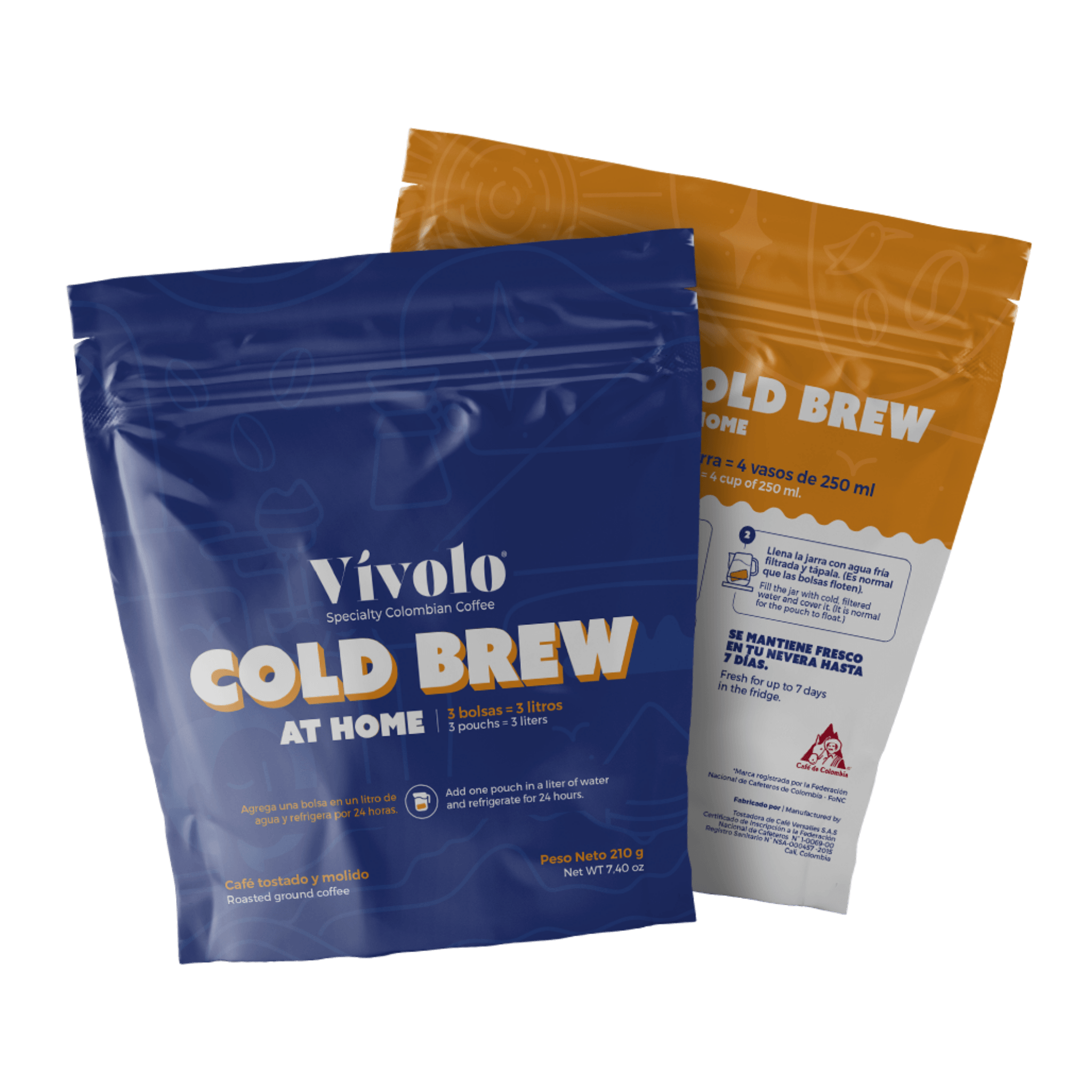 Bolsas de café Cold Brew